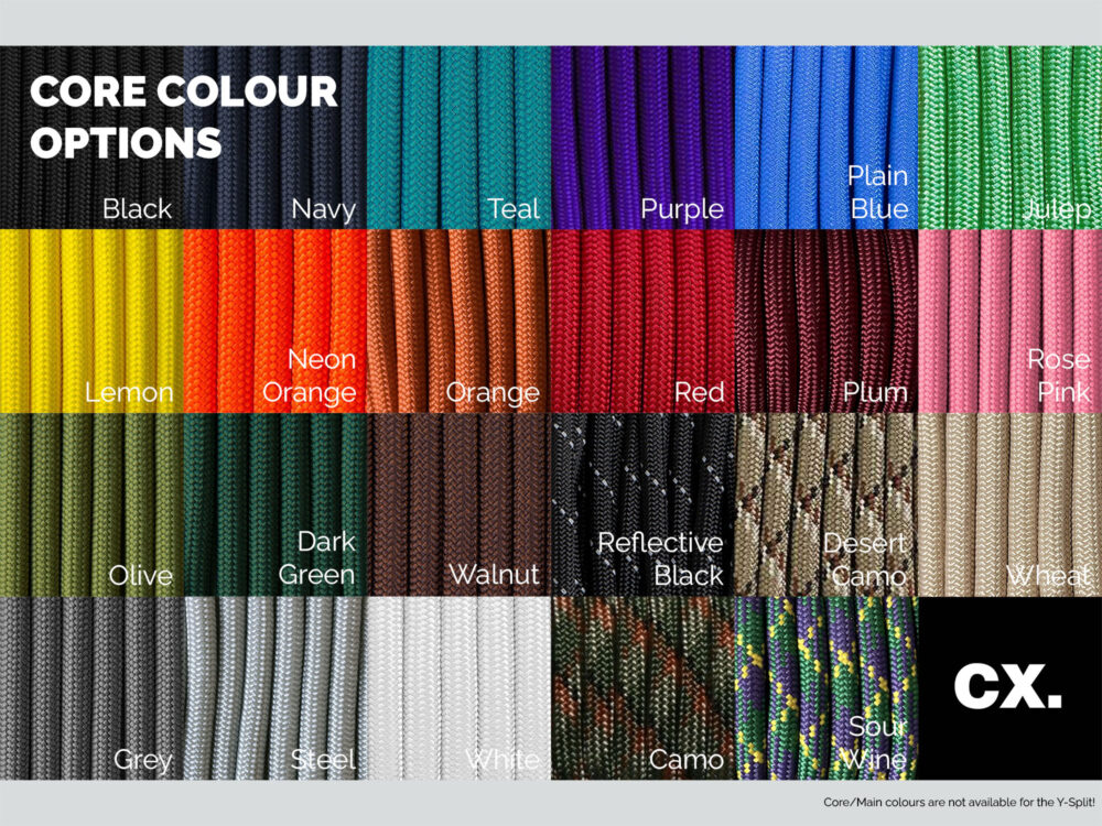 Customize your headphone cable with the full range of cxnnected colours.