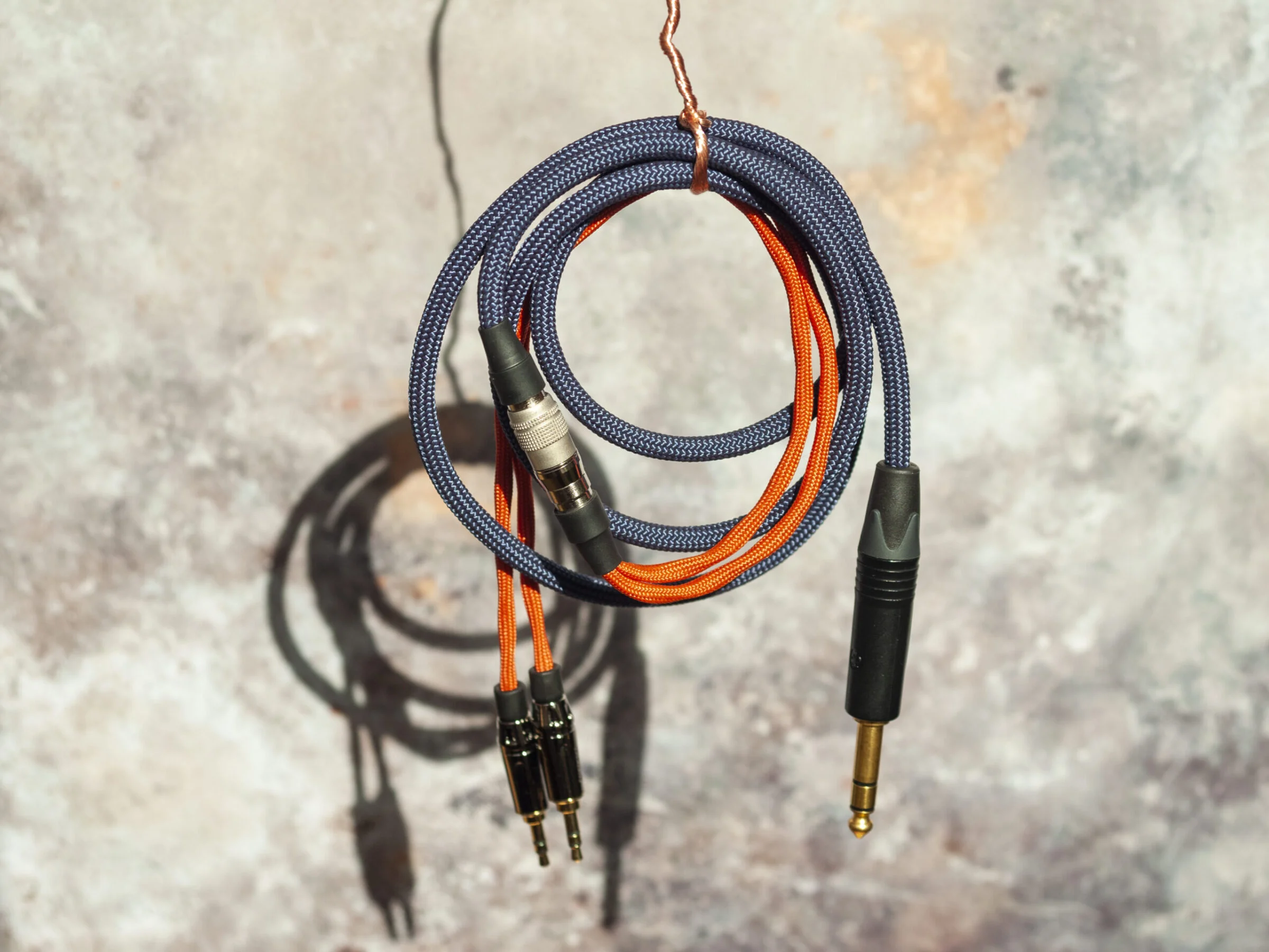 Dual 3.5mm Custom Modular Headphone Cable.