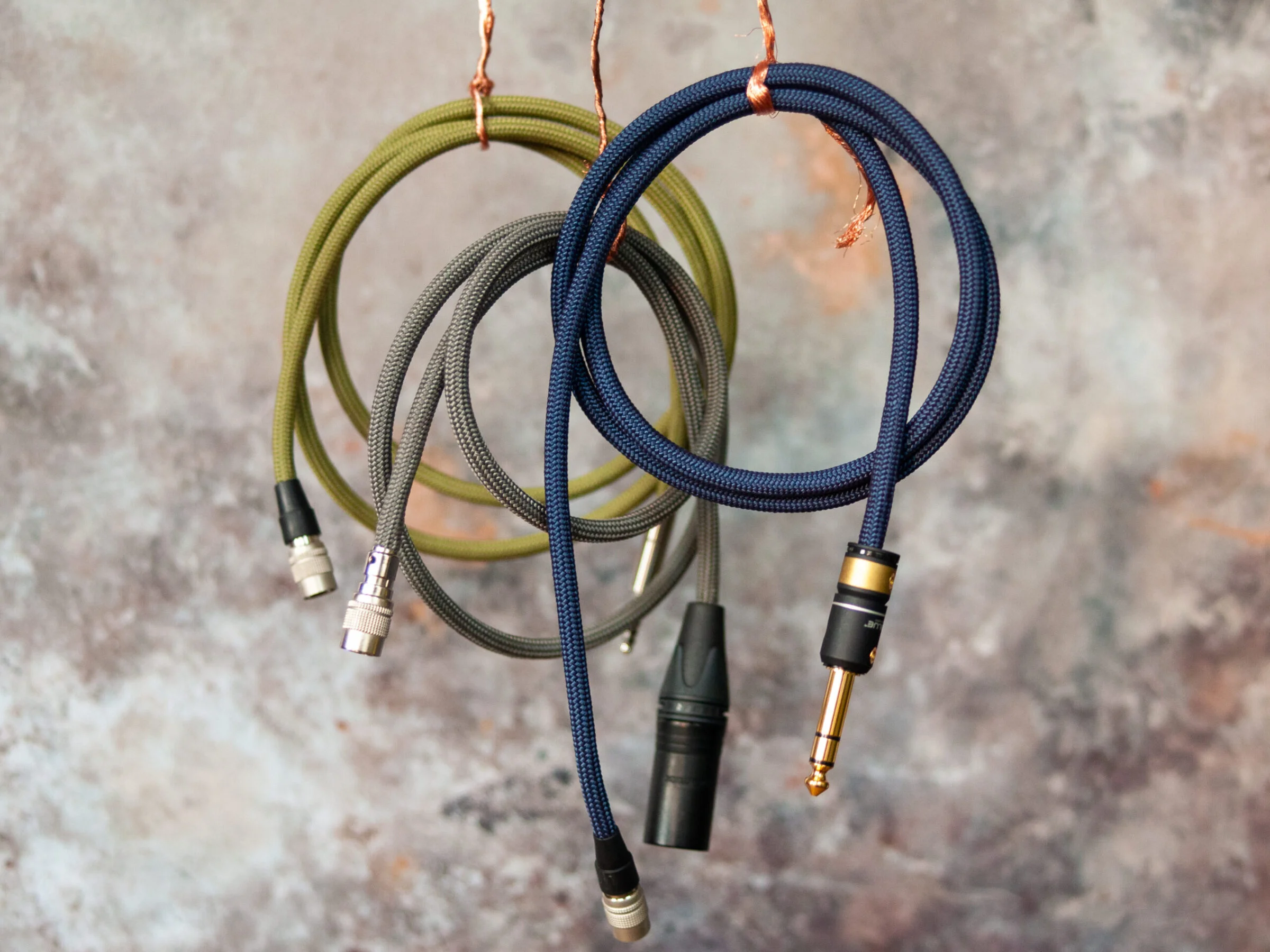 Core Cable, part of the re:cxnnected series of modular cables from Cxnnected. Pairs with Y-Split cable to form a complete headphone cable.